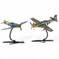 Double Fighter: P-51D Mustang vs Messerschmitt BF-109F-4 Gift Set Model Kit 1/72