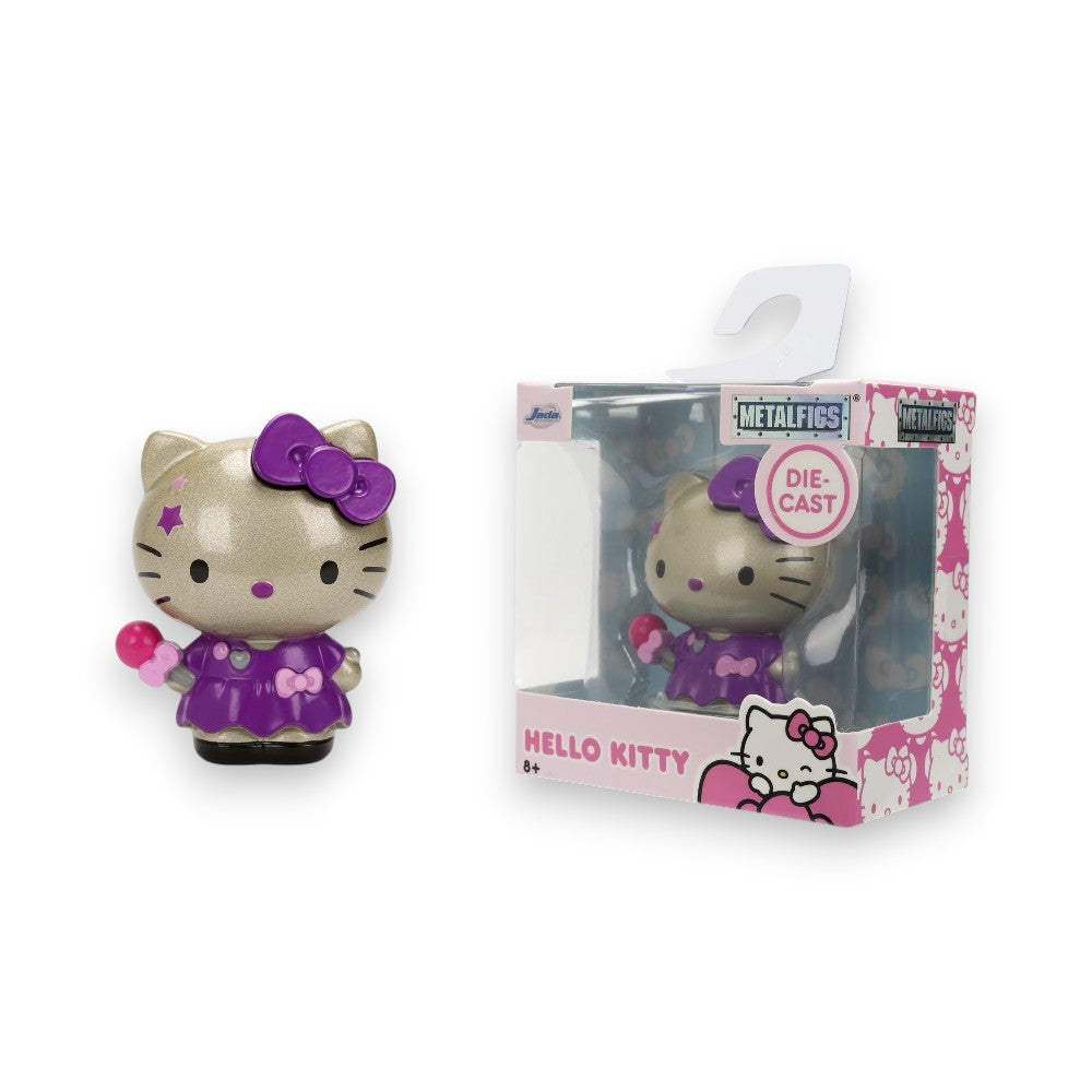Metalfigs Hello Kitty Minifigura Diecast Morado