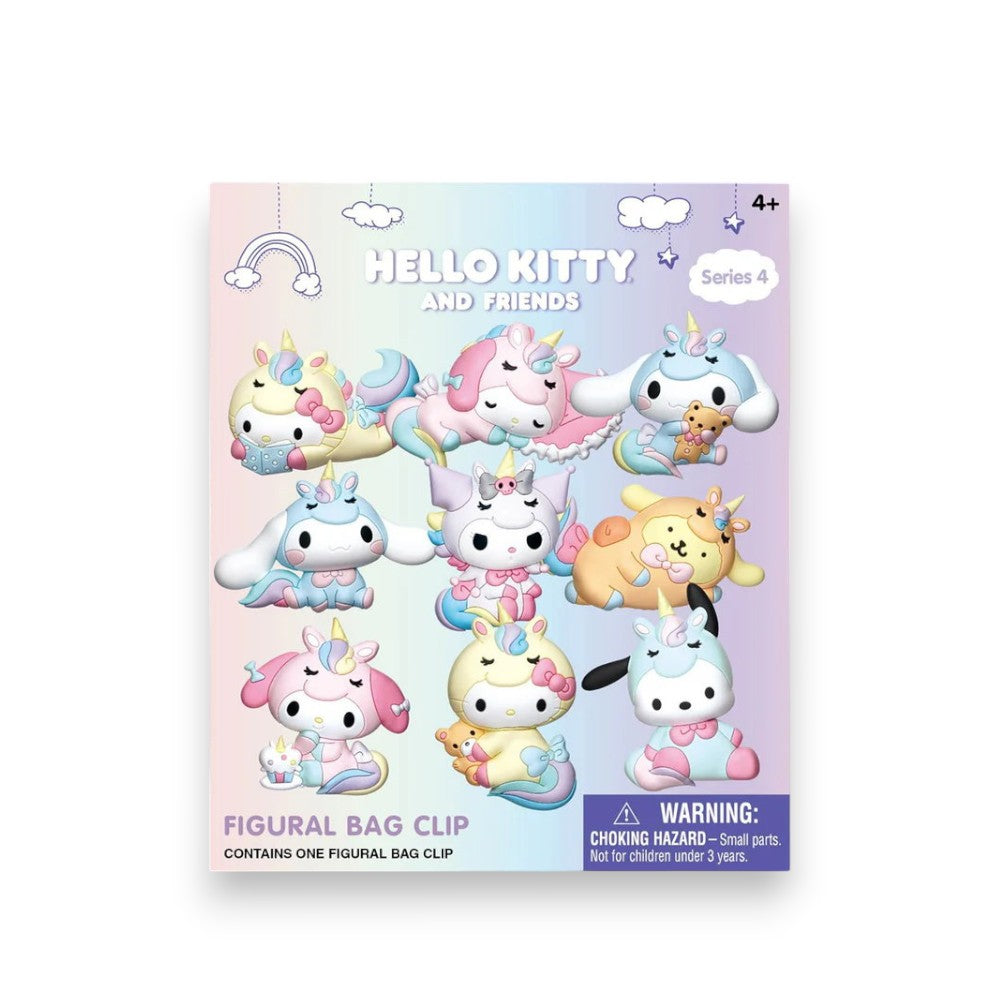 Hello Kittty and Friends 3D Foam Bag Clip