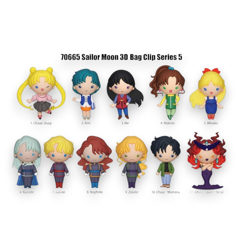 Sailor Moon 3D Foam Bag Clip