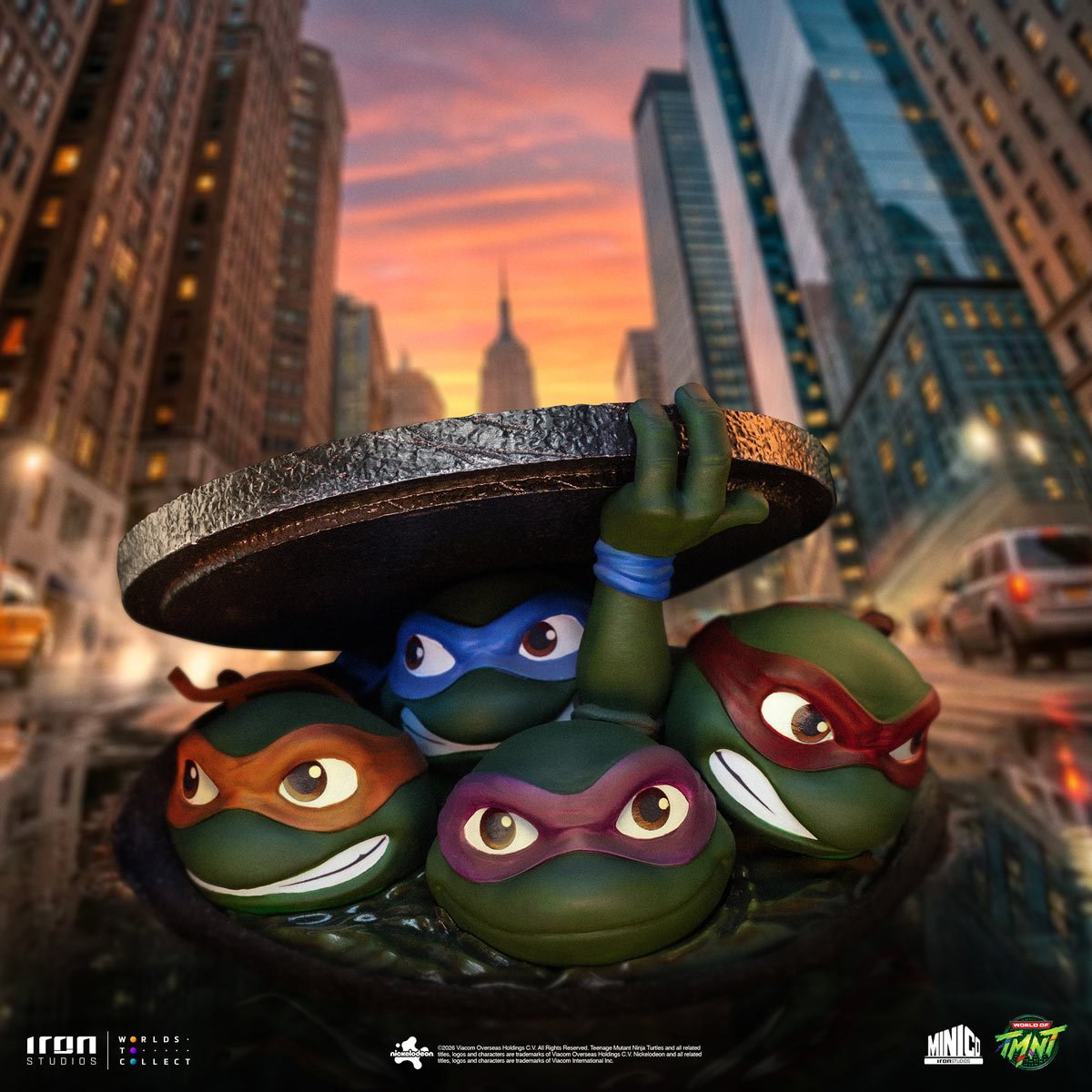 TMNT (1990) Movie Poster Sewer MiniCo