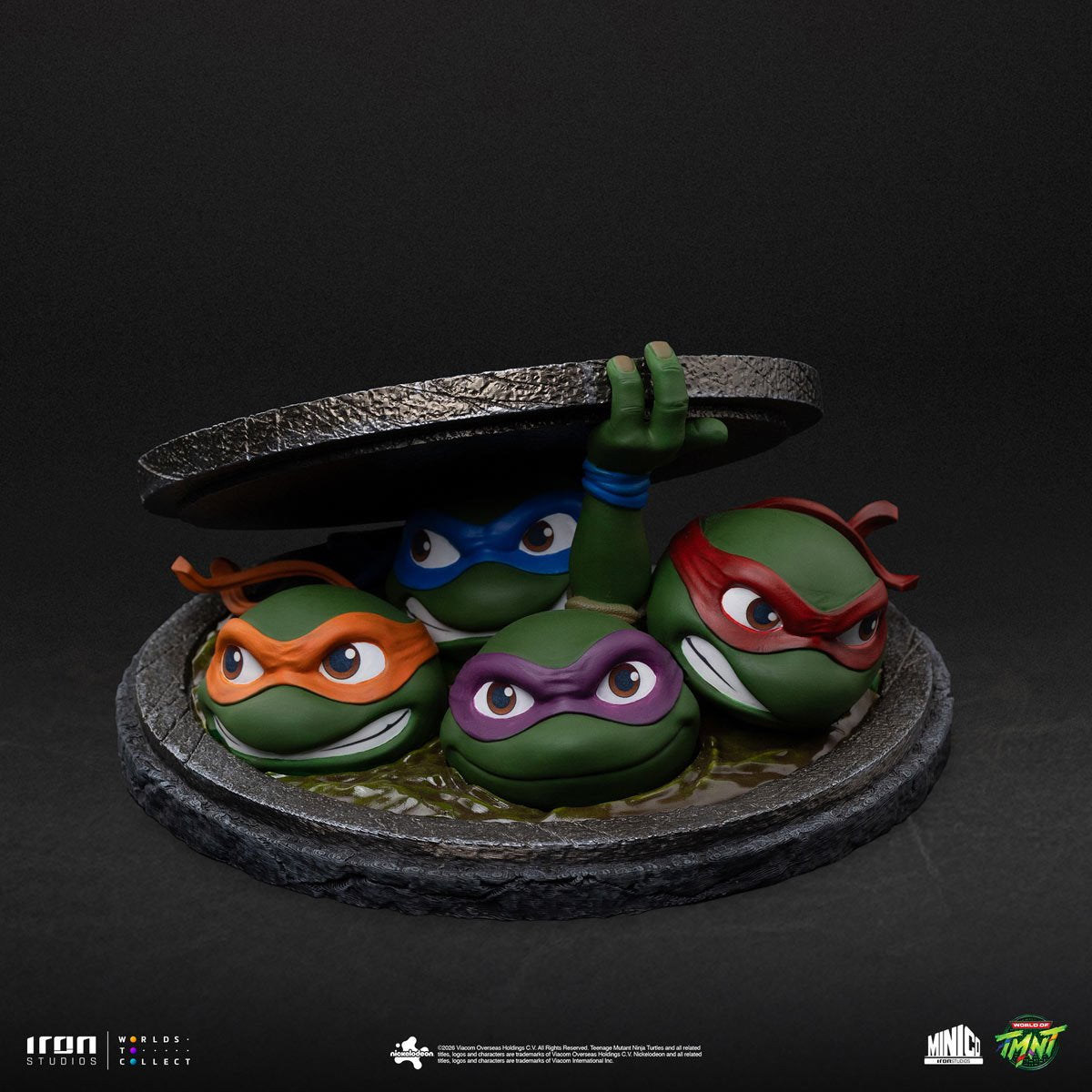 TMNT (1990) Movie Poster Sewer MiniCo
