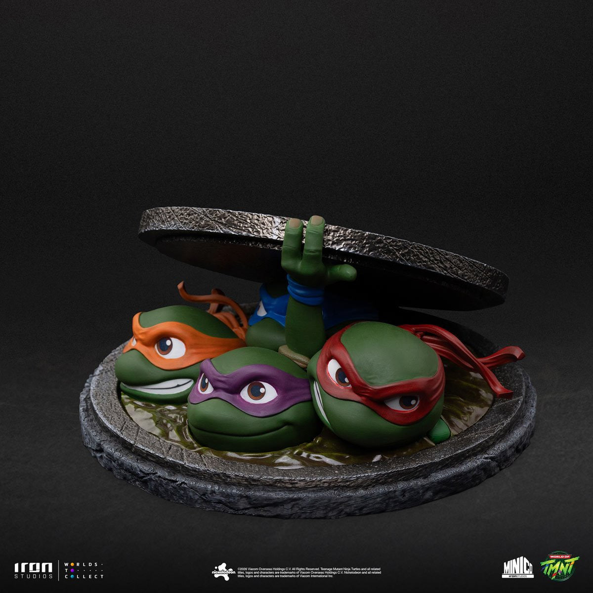 TMNT (1990) Movie Poster Sewer MiniCo