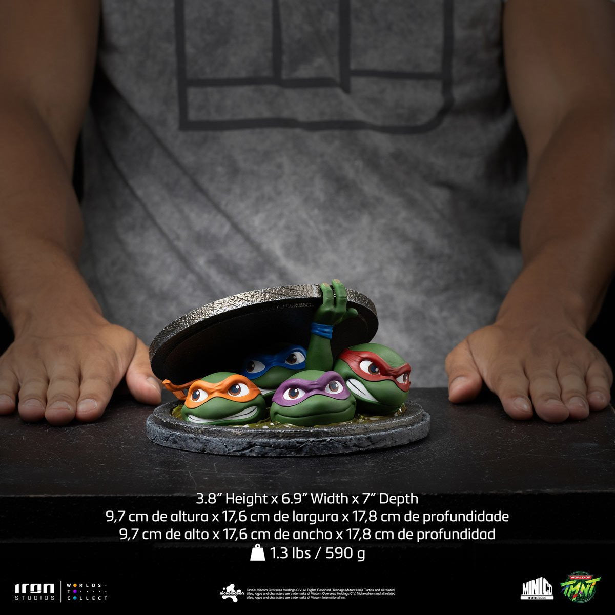 TMNT (1990) Movie Poster Sewer MiniCo