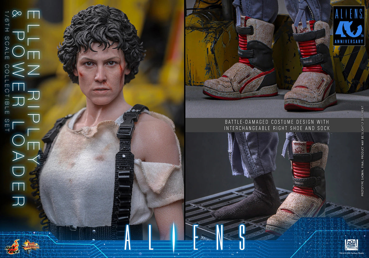 Aliens 40th Anniversary - Ellen Ripley & Power Loader 1/6
