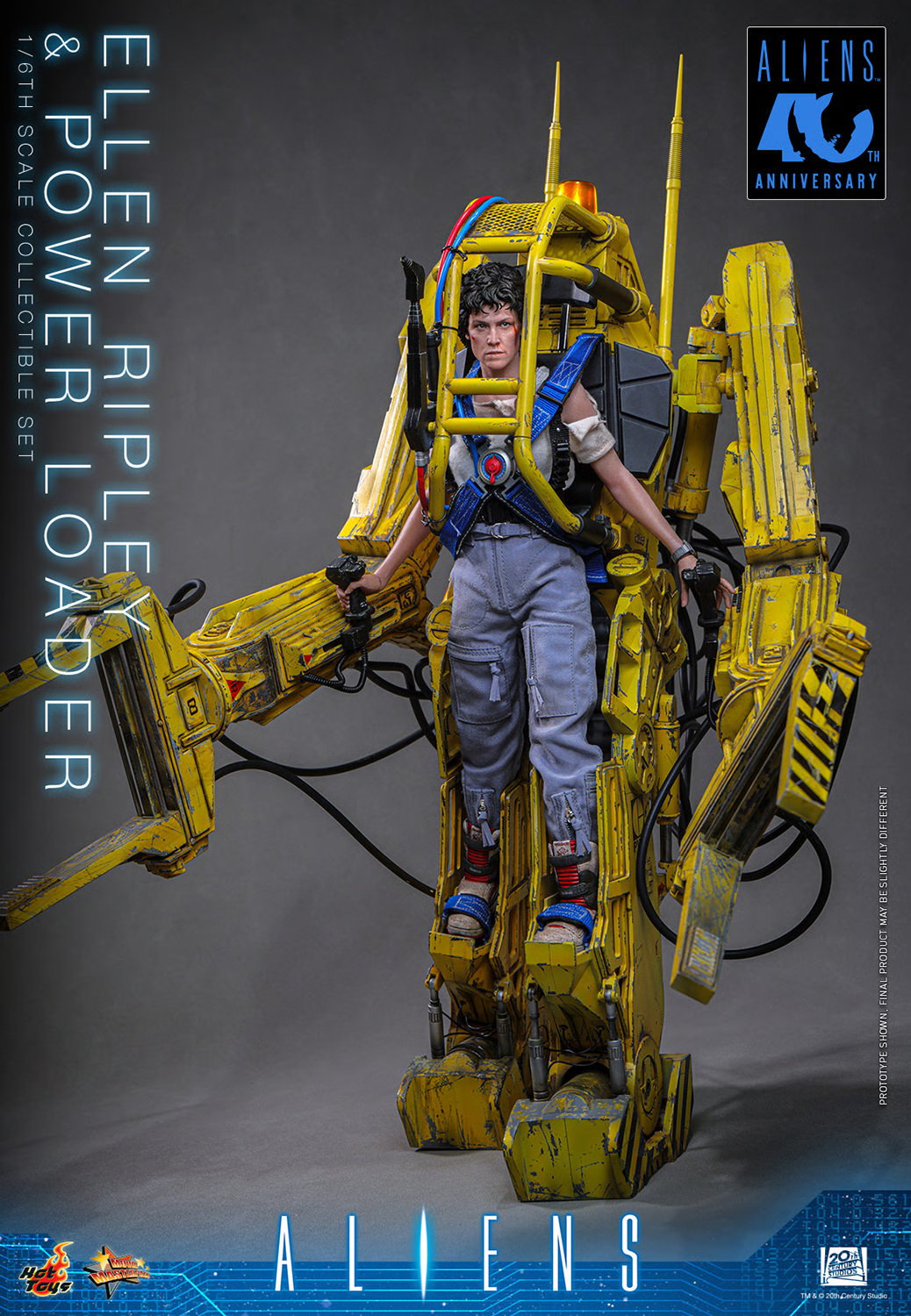 Aliens 40th Anniversary - Ellen Ripley & Power Loader 1/6