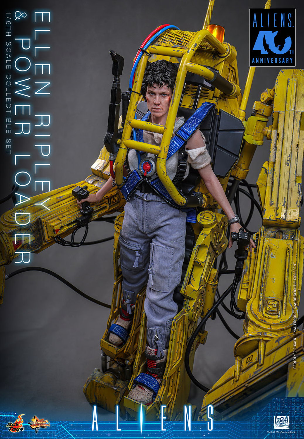 Aliens 40th Anniversary - Ellen Ripley & Power Loader 1/6