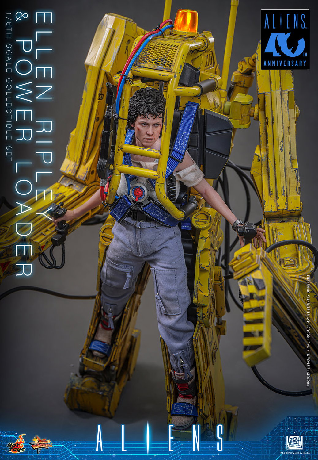 Aliens 40th Anniversary - Ellen Ripley & Power Loader 1/6