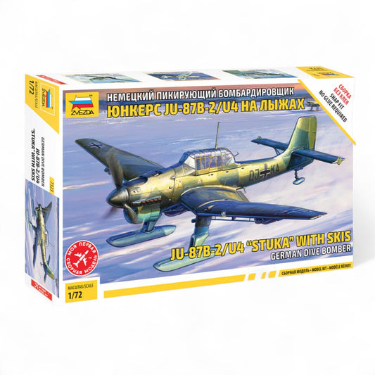Junkers Ju-87B-2/U4 "Stuka" with Skis 1/72
