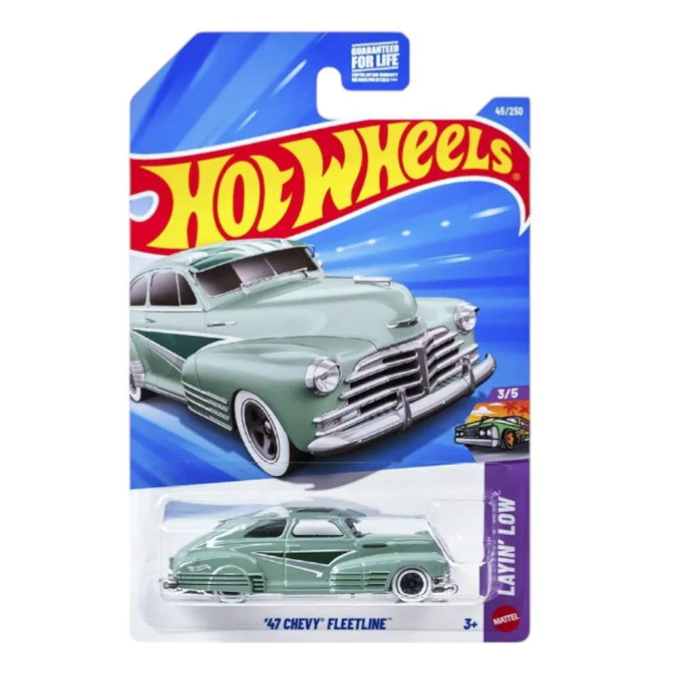 Hot Wheels '47 Chevy Fleetline Green 1/64