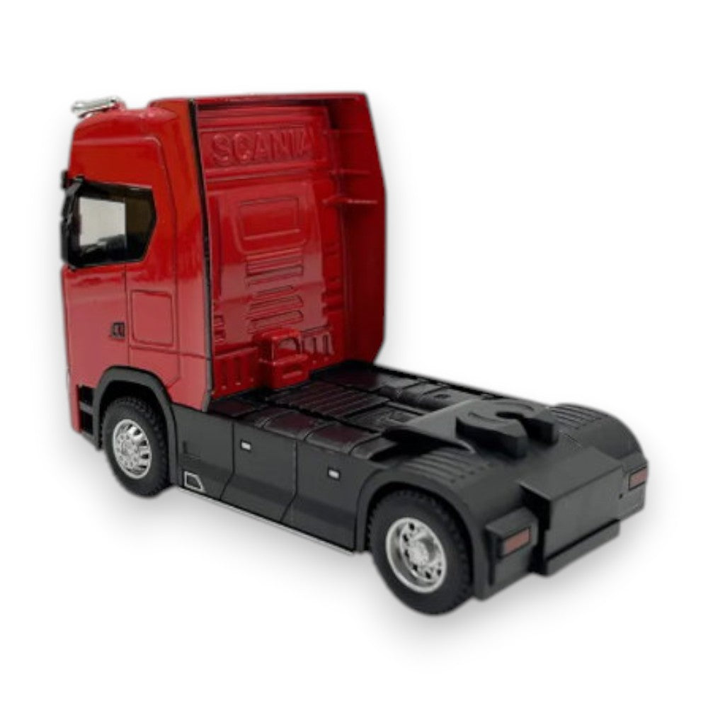 Camión Scania S730 Rojo Luces y Sonido 1/43