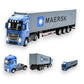 Camión Mercedes Benz Actros Azul Maersk 1/43