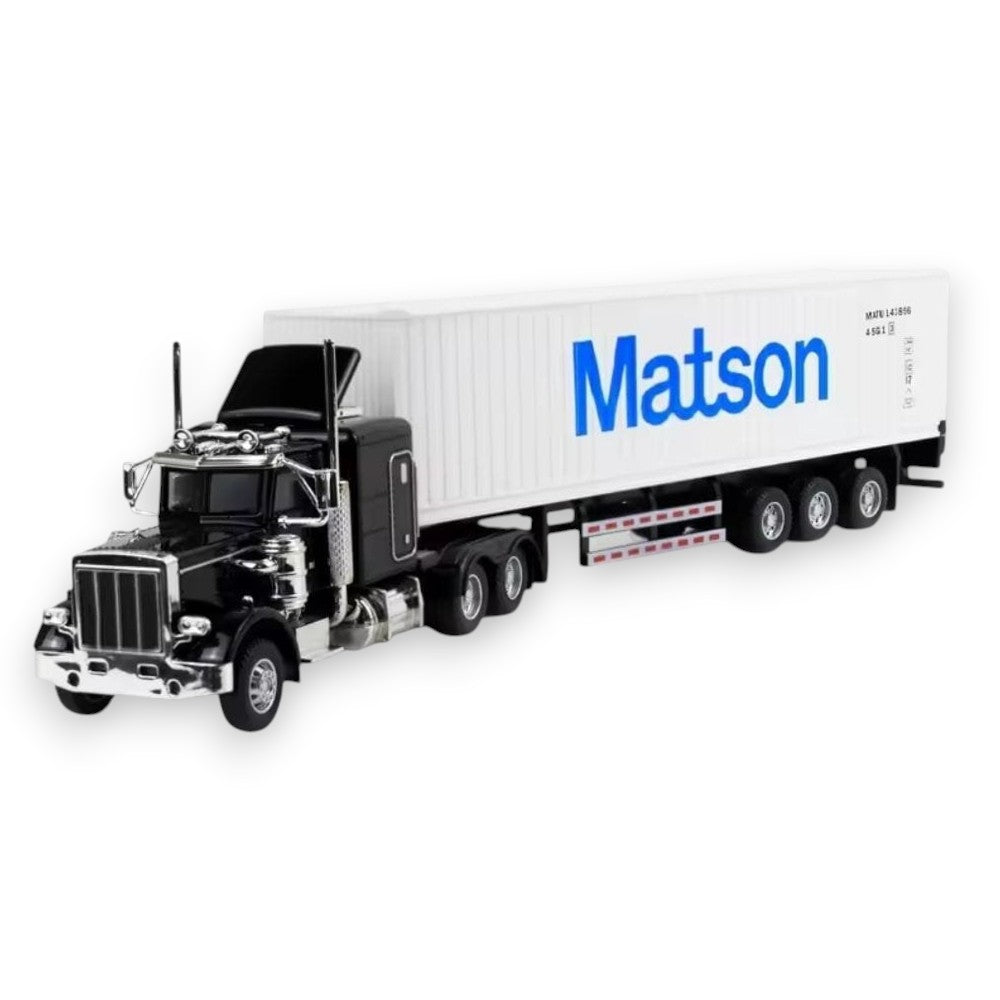 Camión Container Kenworth Negro Matson 1/43