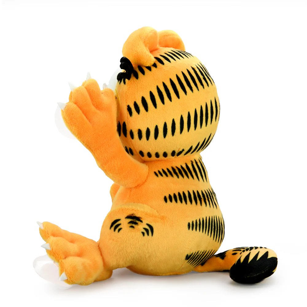 Garfield 8" Plush Suction Cup Window Clinger Scared Edition Peluche para Ventana