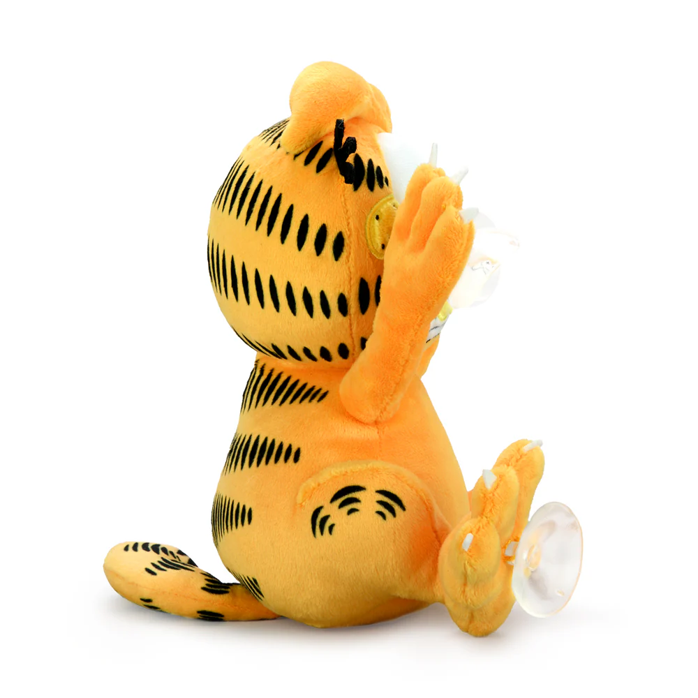 Garfield 8" Plush Suction Cup Window Clinger Scared Edition Peluche para Ventana