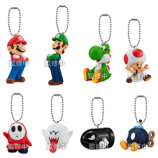 Super Mario Shokugan Mascot Charm Collection Mystery Pack