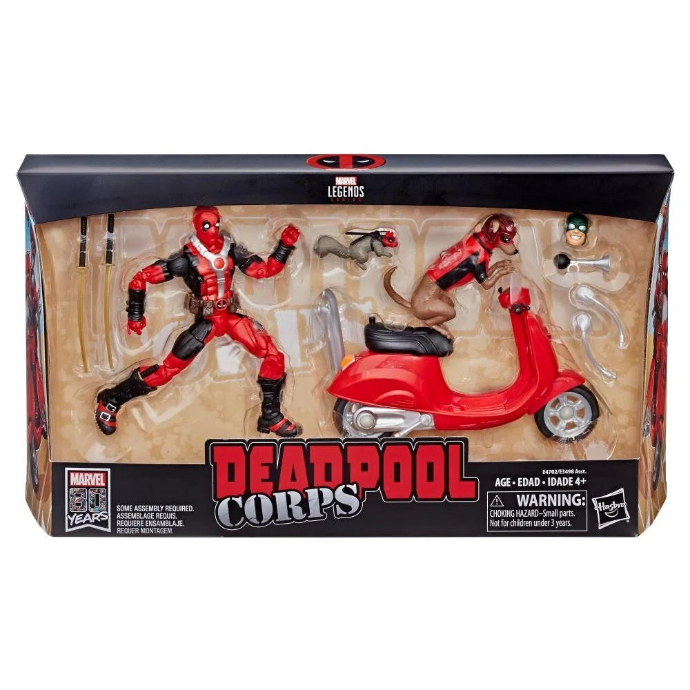 Marvel Legends 80th Anniversary - Ultimate Deadpool Corps & Scooter
