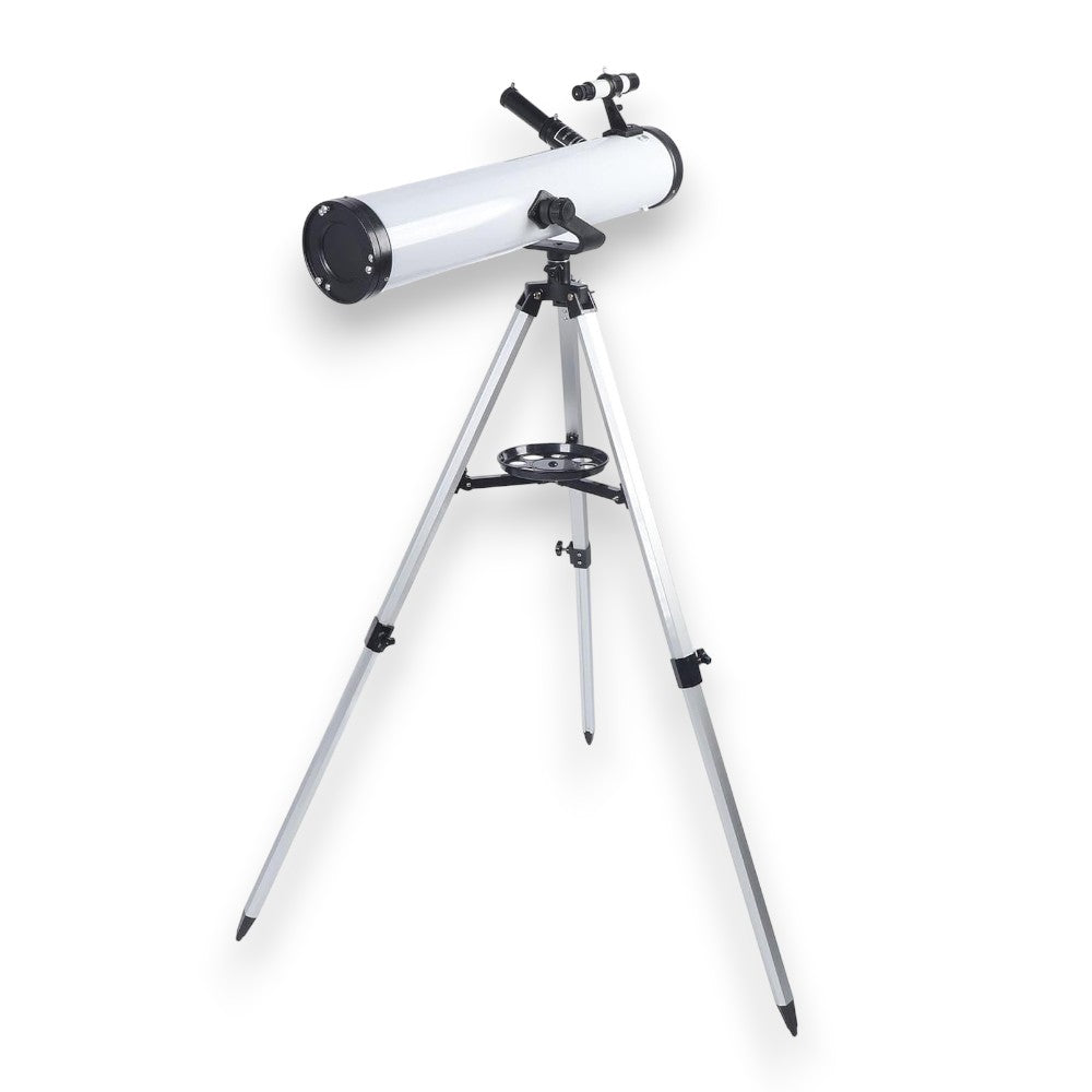Telescopio Astronómico BC-F76 - Diseño Júpiter y Galaxia con Trípode