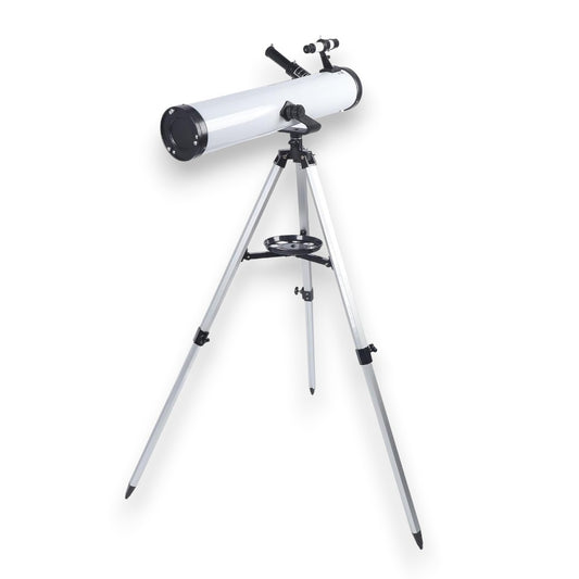 Telescopio Astronómico BC-F76 - Diseño Júpiter y Galaxia con Trípode
