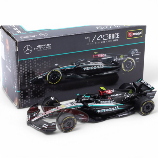 F1 Mercedes-AMG W15 E #44 British GP 2024 - Lewis Hamilton 1/43