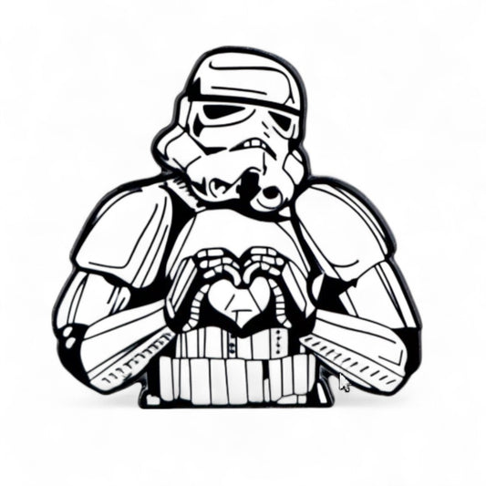 Pin Stormtrooper – Amor Galáctico