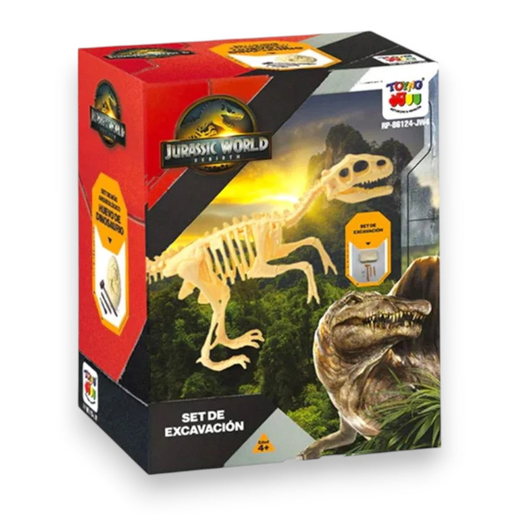 Jurassic World Set de Excavación Fósil Dinosaurio