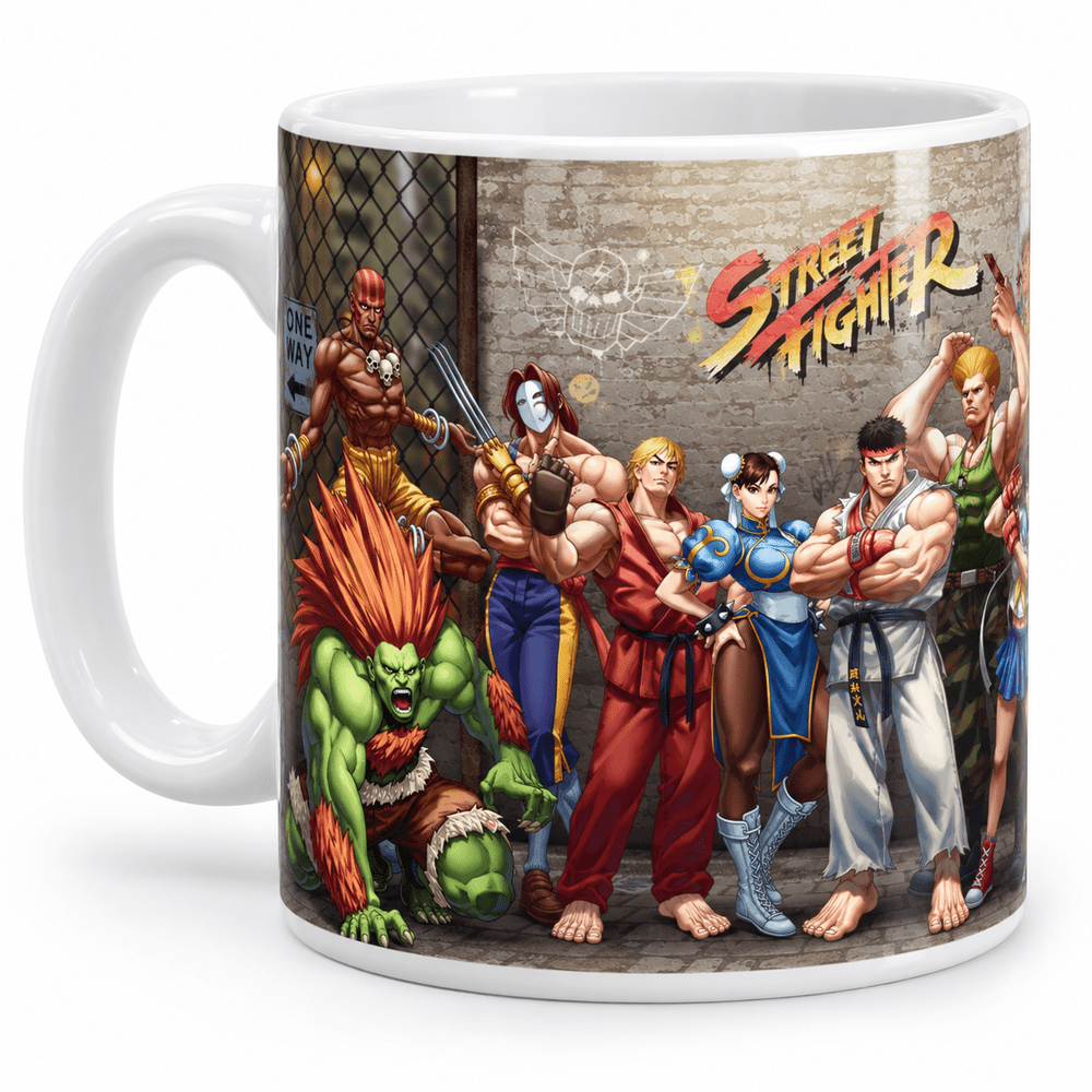 Street Fighter Mug 11 Oz.