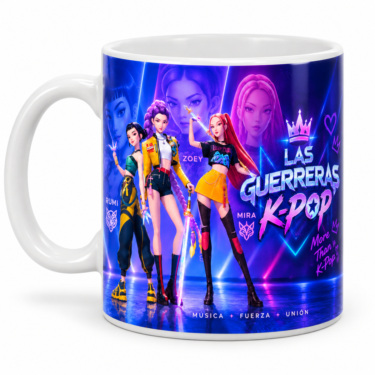 K-Pop Demon Hjunters (Las Guerreras K-Pop) Mug 11 Oz.
