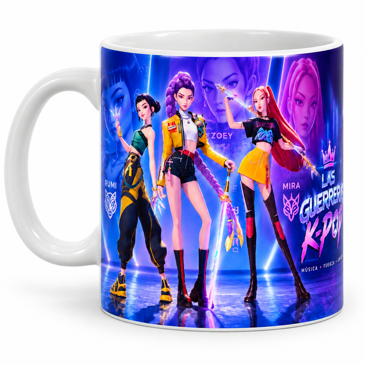 K-Pop Demon Hjunters (Las Guerreras K-Pop) Mug 11 Oz.