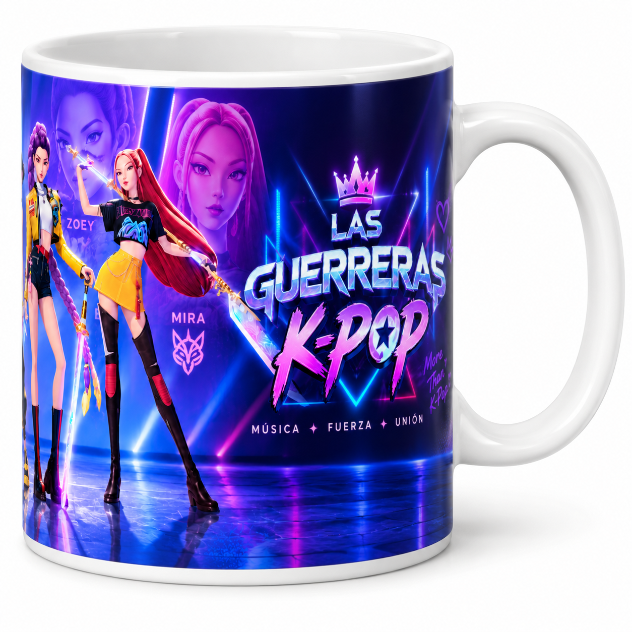 K-Pop Demon Hjunters (Las Guerreras K-Pop) Mug 11 Oz.