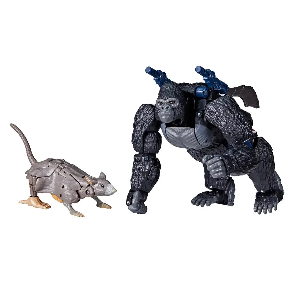 Transformers War for Cybertron Series-Inspired Optimus Primal & Rattrap