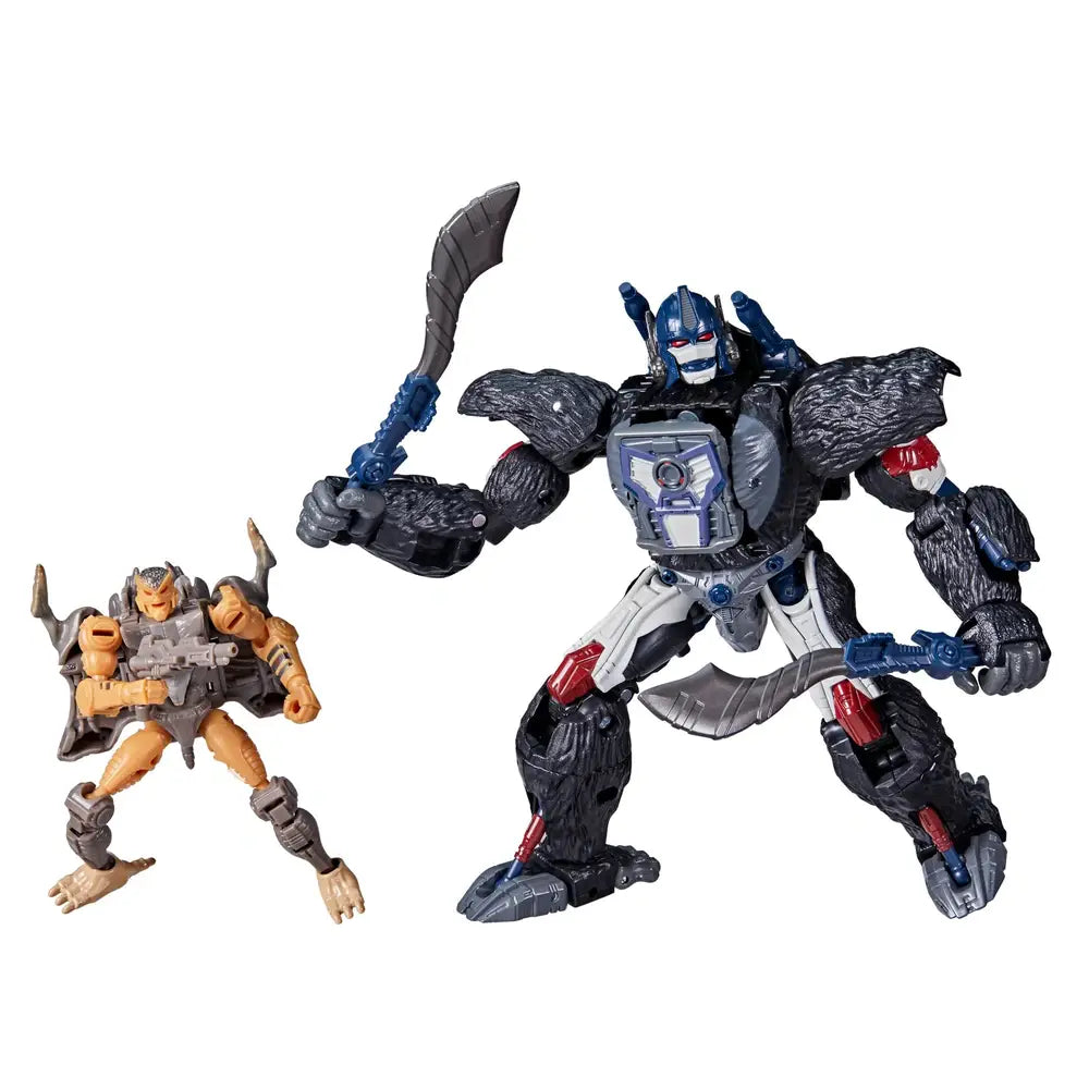 Transformers War for Cybertron Series-Inspired Optimus Primal & Rattrap