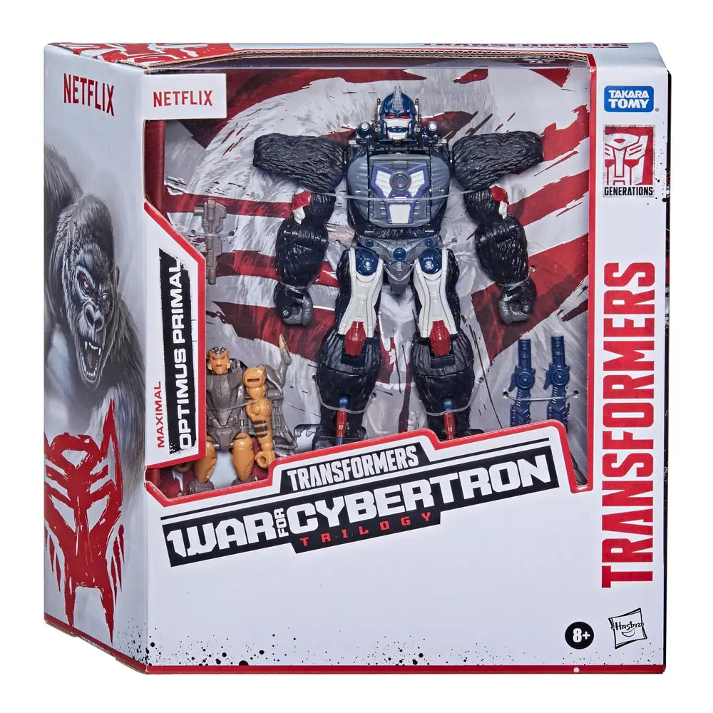 Transformers War for Cybertron Series-Inspired Optimus Primal & Rattrap