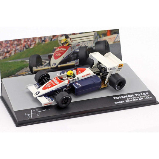 F1 Toleman TG184 #19 - Ayrton Senna Great Britain GP 1984 1/43