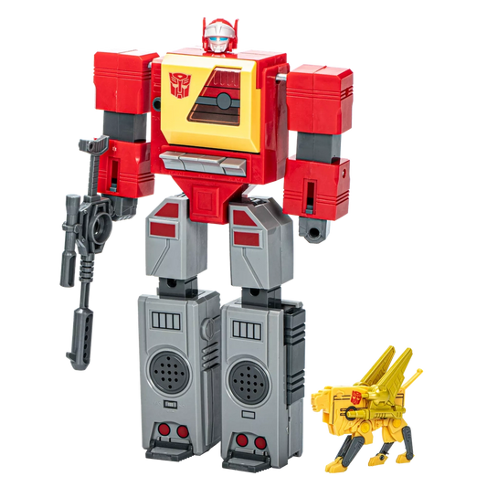Transformers Retro 40th Anniversary Autobot Blaster & Steeljaw Exclusive