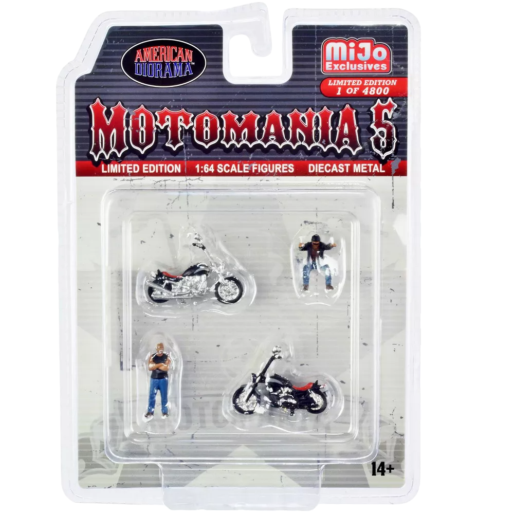 Set Diorama - Motomania 5 Limited Edition 1/64