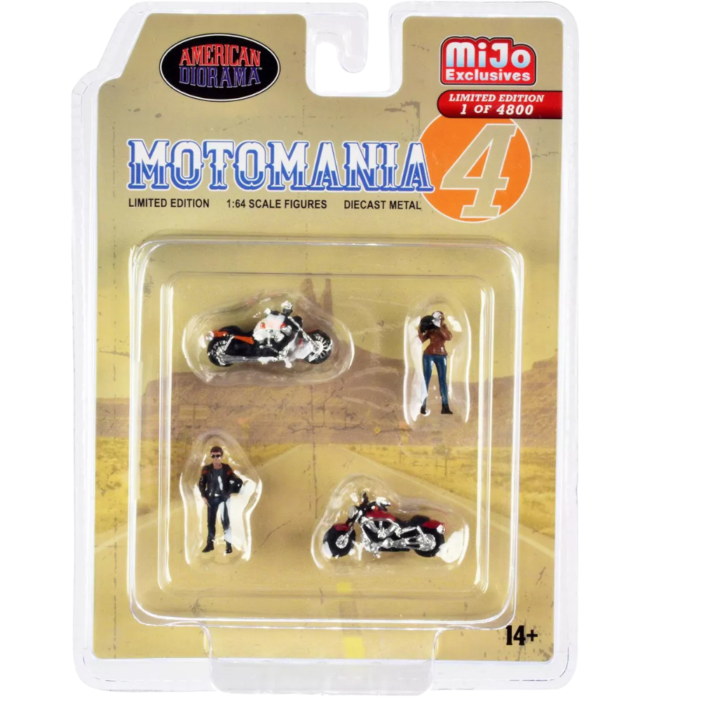 Set Diorama - Motomania 4 Limited Edition 1/64