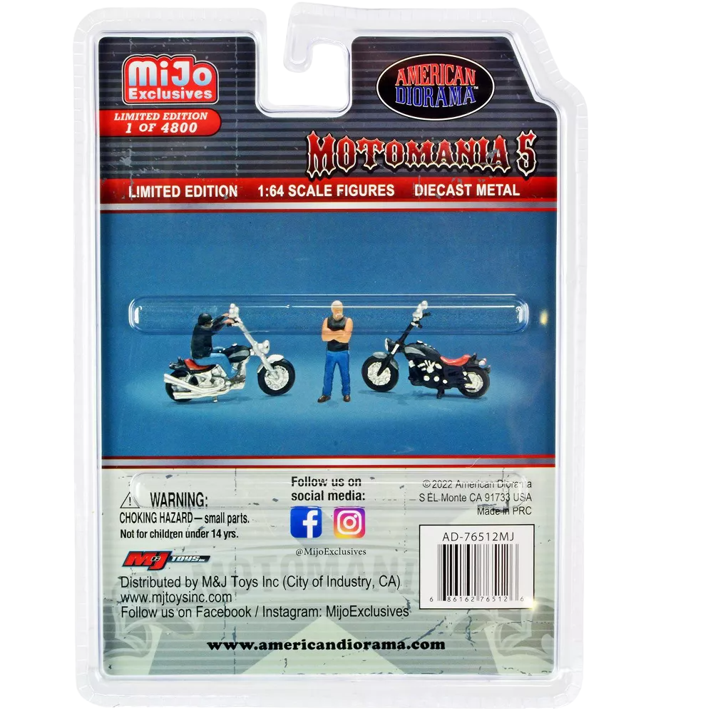 Set Diorama - Motomania 5 Limited Edition 1/64