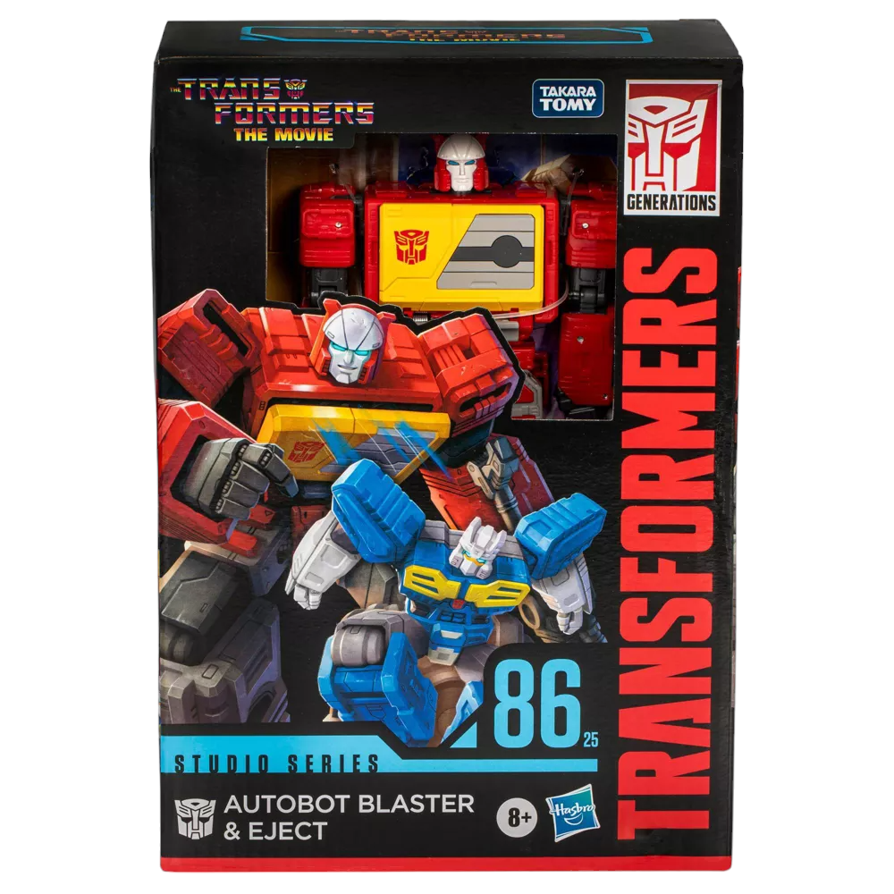 Transformers Studio Series 86-25 Autobot Blaster & Eject Target Exclusive 2-Pack