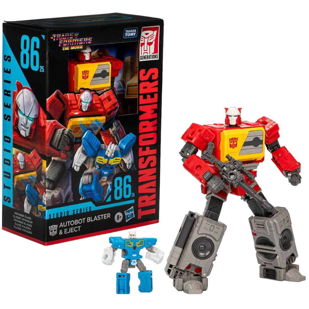Transformers Studio Series 86-25 Autobot Blaster & Eject Target Exclusive 2-Pack