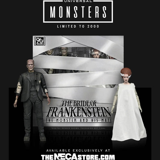 Universal Monsters - The Bride of Frankenstein 90th Anniversary: The Monster and his Bride Exclusive