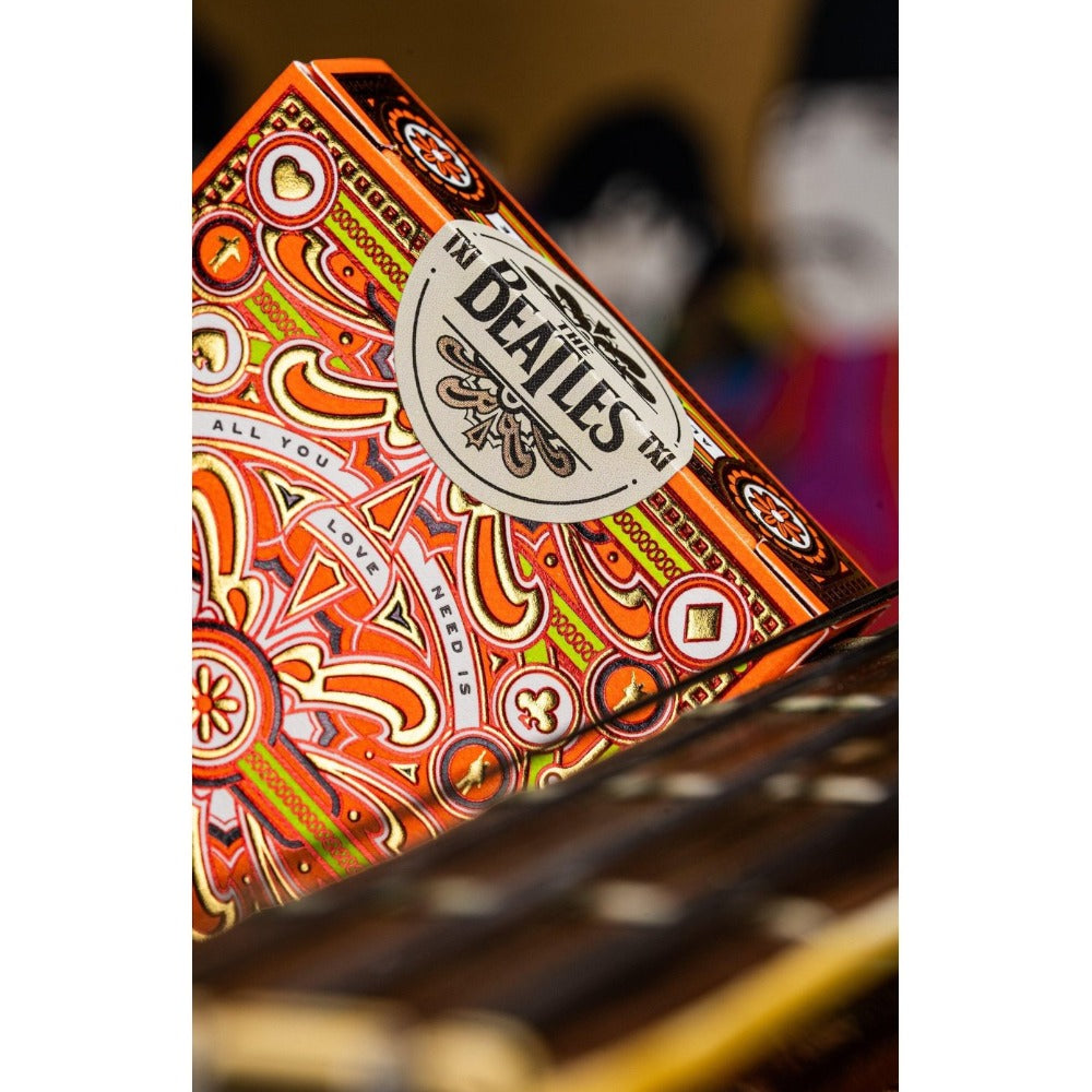 Naipes Premium - The Beatles Orange