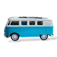 Volkswagen Combi Celeste Luces y Sonido 1/30