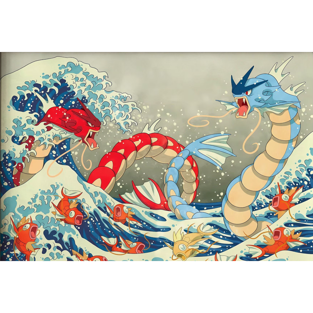 Pokémon Gyaradox Afiche Cuadro