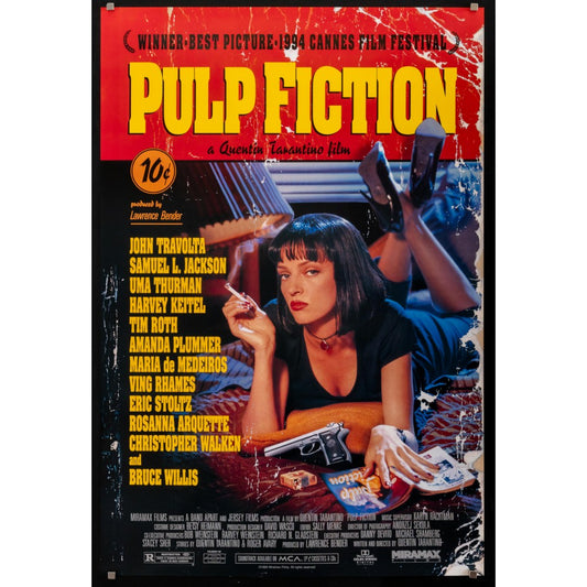 Pulp Fiction Afiche Cuadro