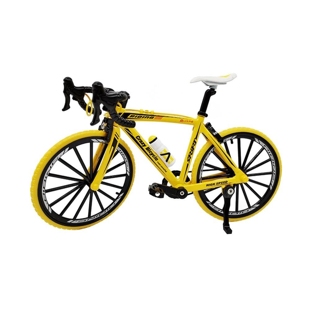 Bicicleta Deportiva Amarilla #4A 1/10