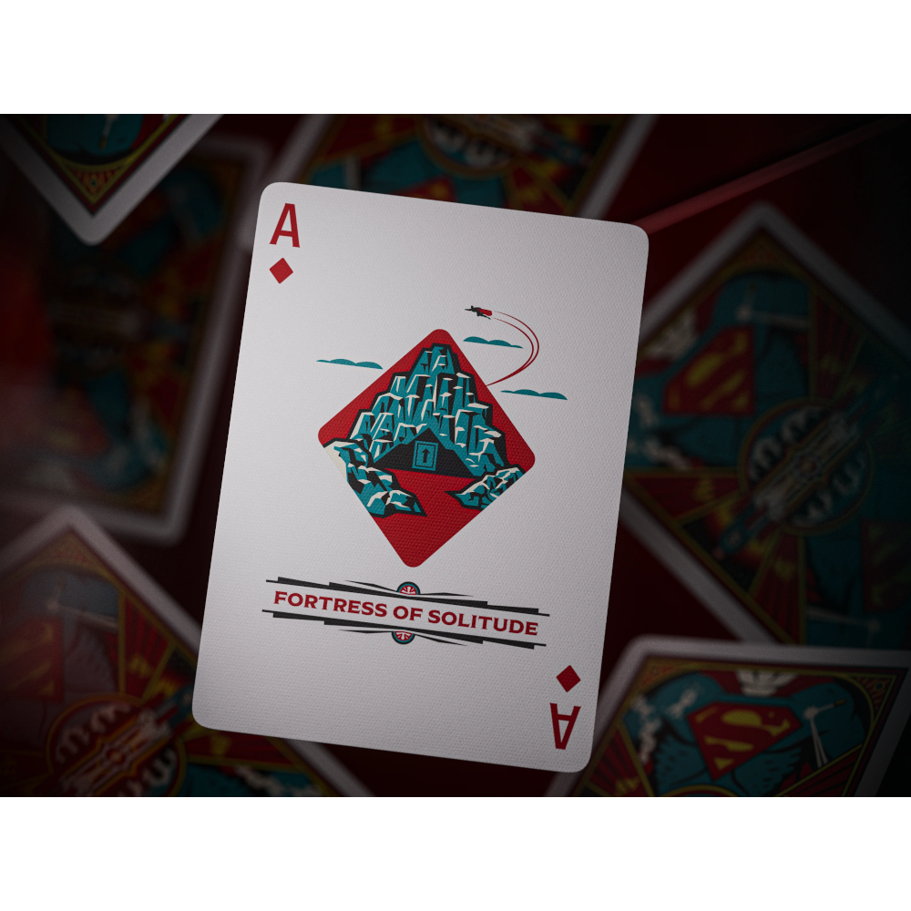 Naipes Premium - Superman Comic