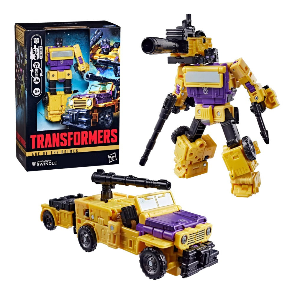 Transformers Age of the Primes Voyager Class Combaticon Swindle