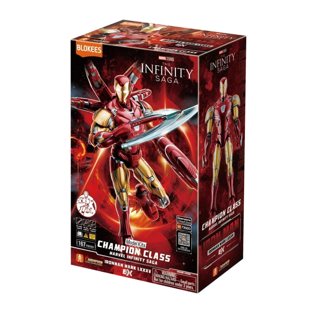 Marvel Infinity Saga Champion Class 01 Iron Man MK85 Deluxe Edition Model Kit