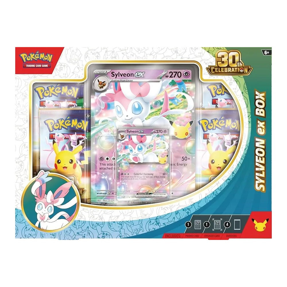 Pokémon TCG 30th Celebration - Sylveon Ex Box (English)